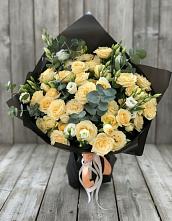 Букет цветов из:  Розы и Лизиантусы #REPLACE_PRED# Тим