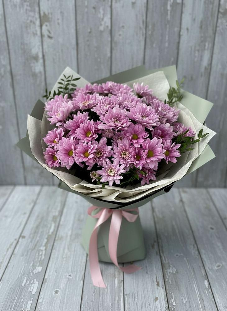 Букет цветов из: Хризантемы в Тим