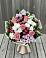 Букет цветов из: Альстромерии, Гвоздики, Розы и Хризантемы в Тим