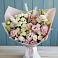 Букет цветов из: Альстромерии и Розы в Тим