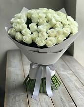 Букет 35 Белых роз в Тим