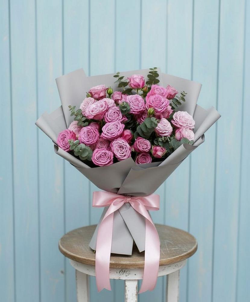 Букет цветов из: Розы в Тим