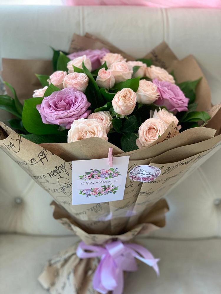 Букет цветов из: Розы в Тим