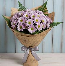 Букет цветов из:  Хризантемы #REPLACE_PRED# Тим