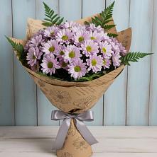 Букет цветов из:  Хризантемы в Тим
