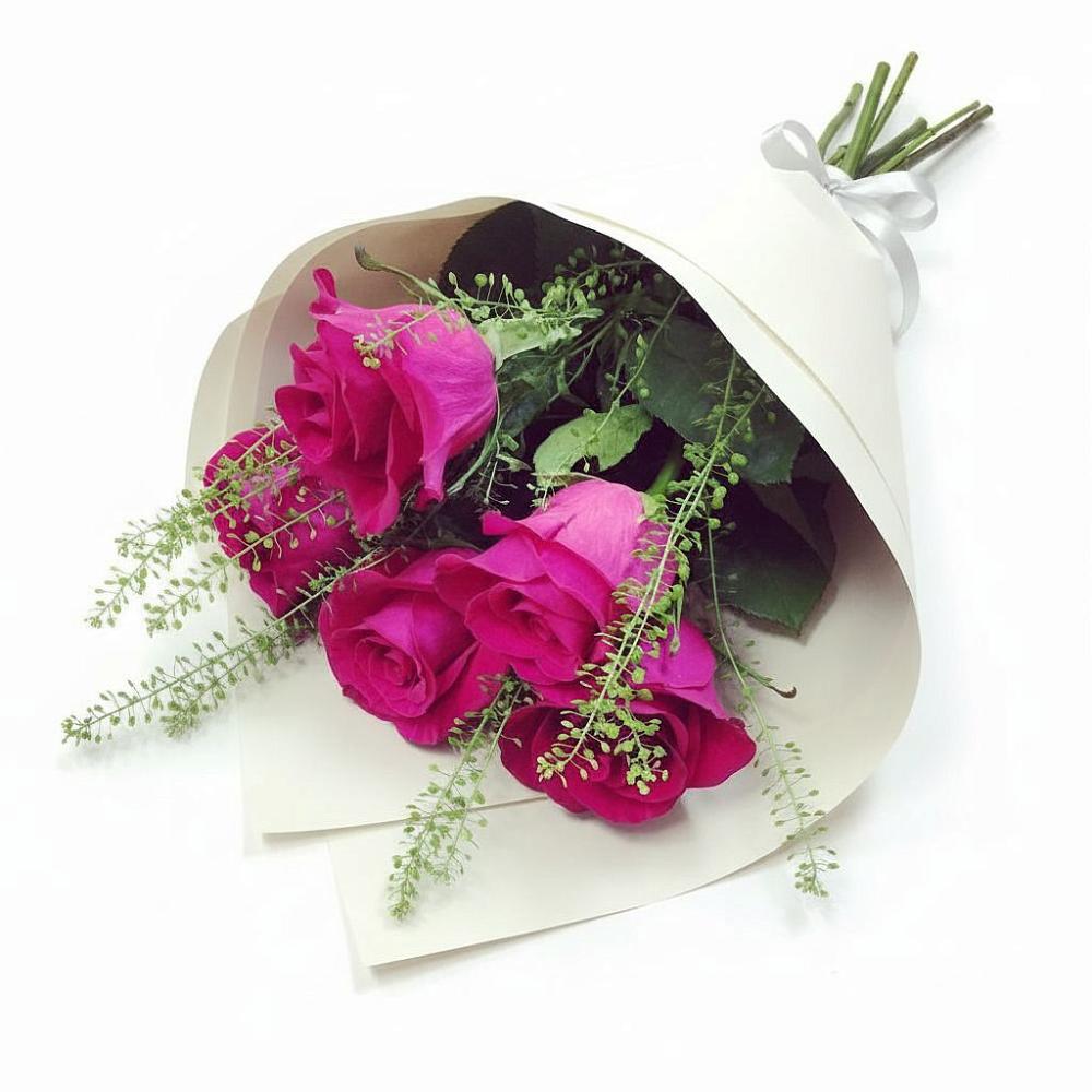 Букет цветов из: Розы в Тим