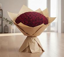 Букет 101 Красная роза в Тим