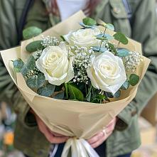 Букет цветов из:  Розы в Тим