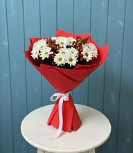 Букет цветов из:  Хризантемы в Тим