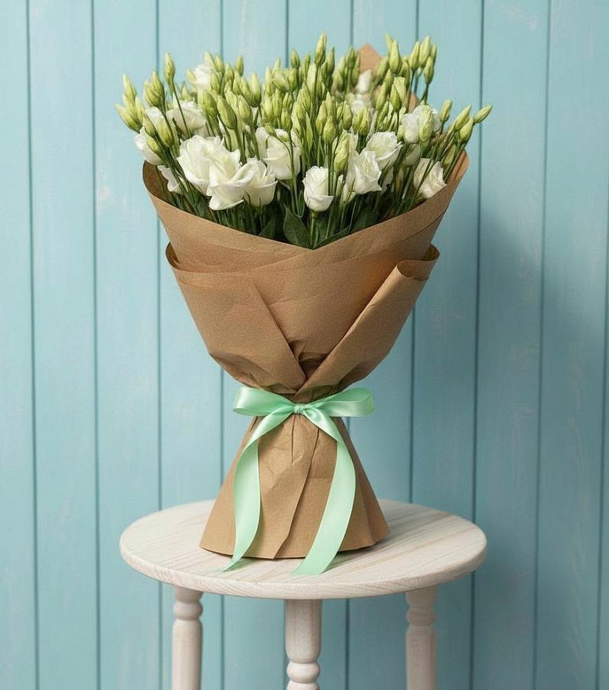 Букет цветов из: Лизиантусы в Тим