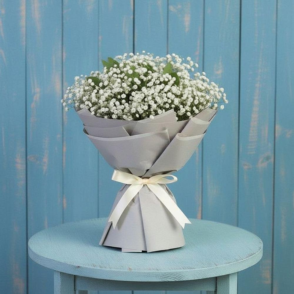 Букет цветов из: Гипсофила в Тим