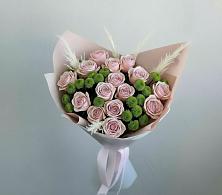 Букет цветов из:  Розы и Хризантемы в Тим