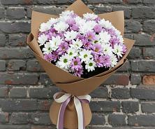 Букет цветов из:  Хризантемы #REPLACE_PRED# Тим