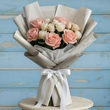 Букет цветов из:  Розы #REPLACE_PRED# Тим