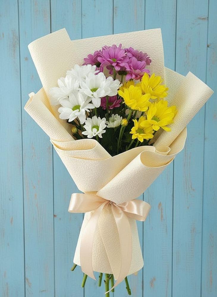 Букет цветов из: Хризантемы в Тим