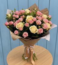 Букет цветов из:  Розы в Тим