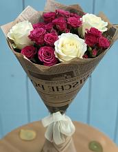 Букет цветов из:  Розы в Тим