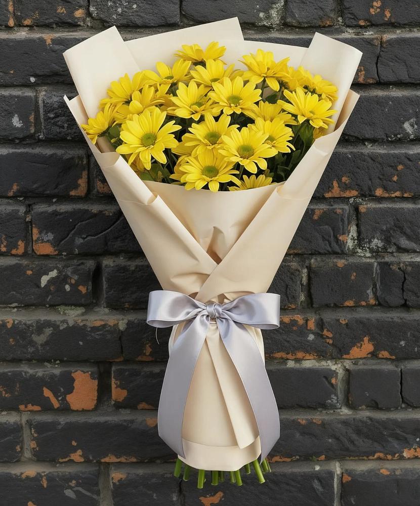 Букет цветов из: Хризантемы в Тим