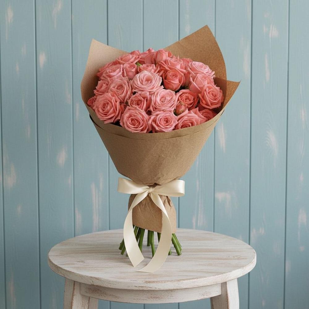 Букет цветов из: Розы в Тим