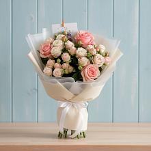 Букет цветов из:  Розы в Тим