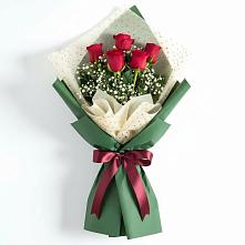 Букет цветов из:  Розы в Тим