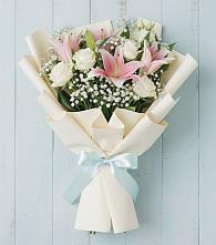 Букет цветов из:  Лилии #REPLACE_PRED# Тим