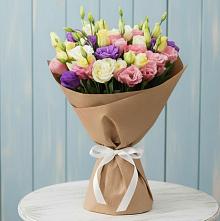 Букет цветов из:  Лизиантусы в Тим