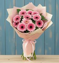Букет цветов из:  Герберы в Тим